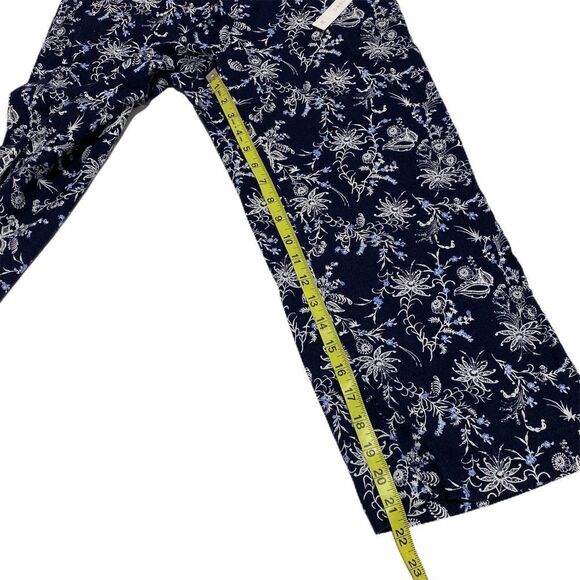 CASLON Cropped Printed Palazzo Pants sz SP - Picture 5 of 12